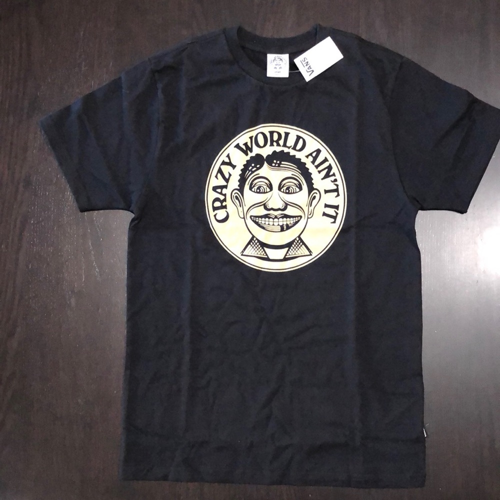 Vans JVH Crazy World Ain’t It T-shirt - Picture 4 of 4